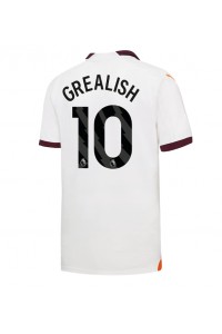 Manchester City Jack Grealish #10 Voetbaltruitje Uit tenue 2023-24 Korte Mouw